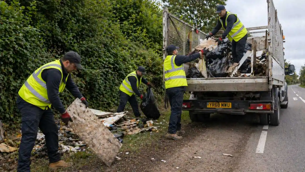 Trusted Fly Tip Clearance Team