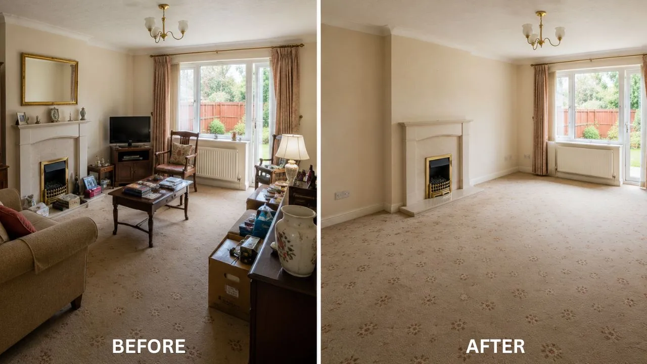 Before and after Probate House Clearance Service