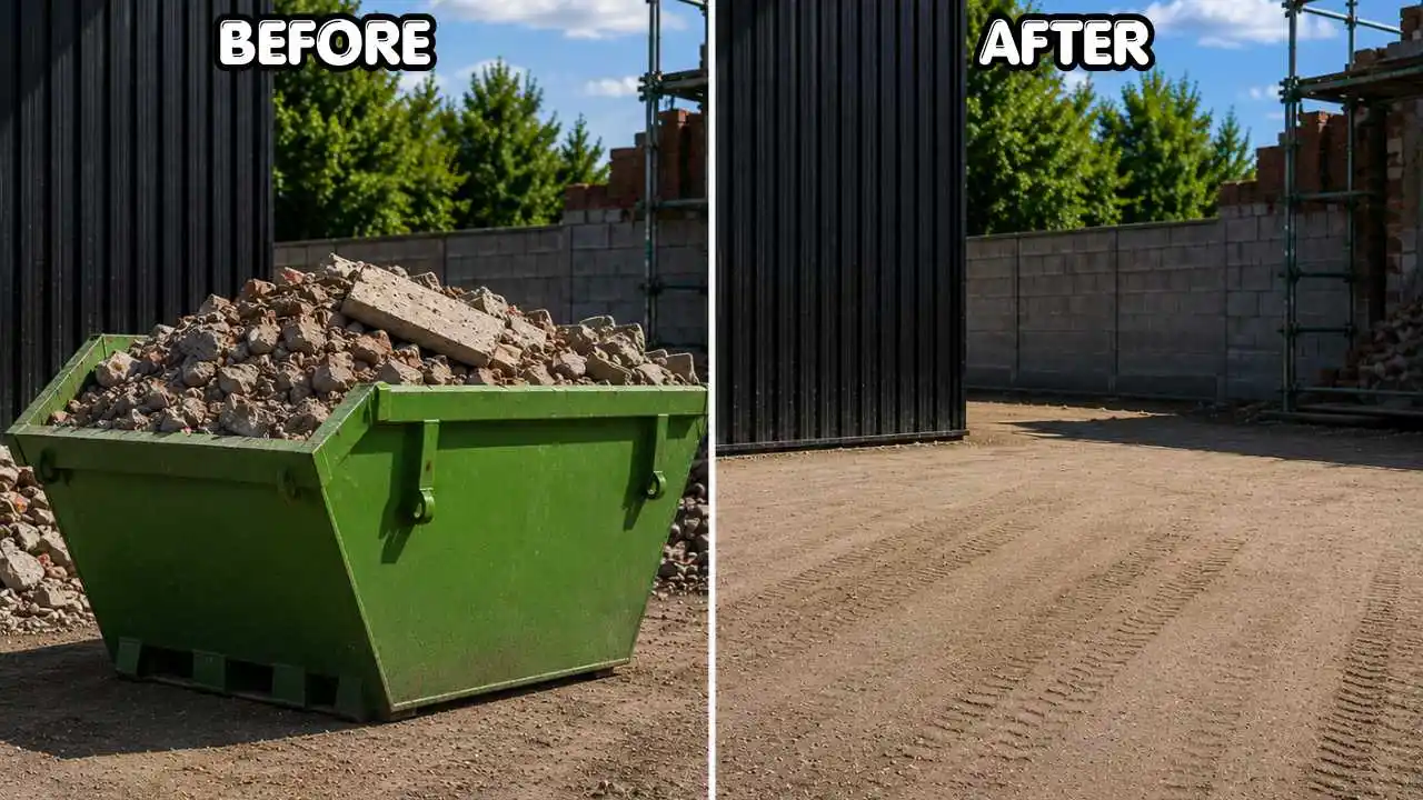 Before and after Skip for Hardcore service