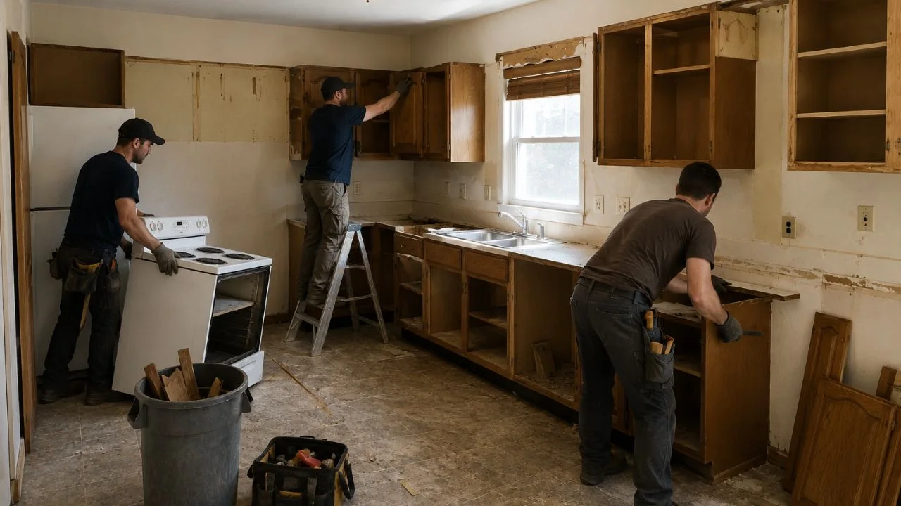 Trusted Kitchen Rip Out Service Team