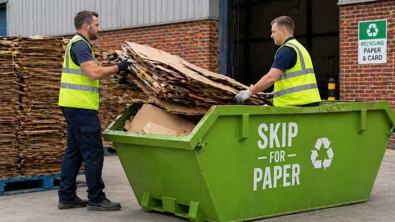 Trusted Skip for Cardboard and Paper service Team