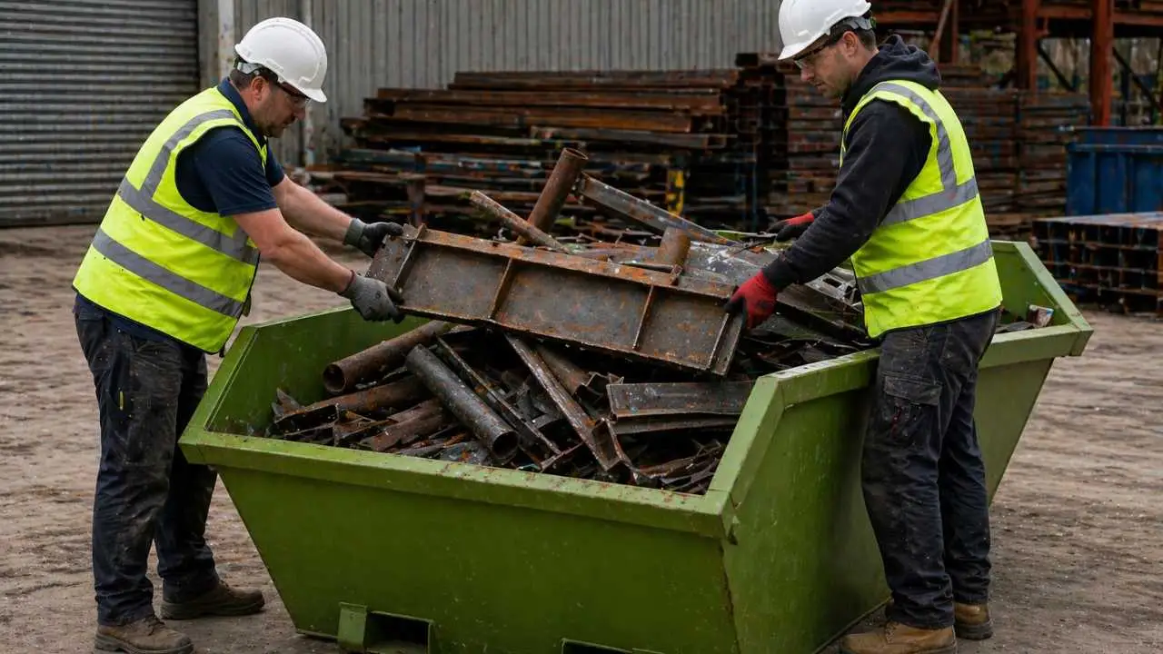 Trusted Skip for scrap metal disposal service Team