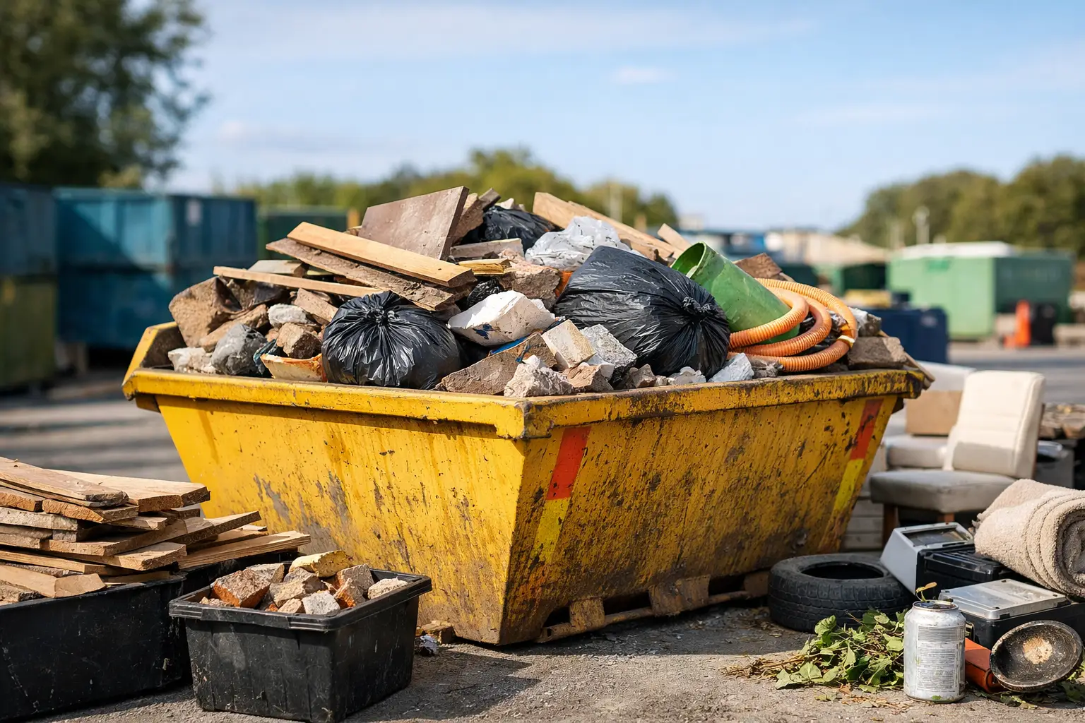 What Can Go in a Skip? Clear Rules