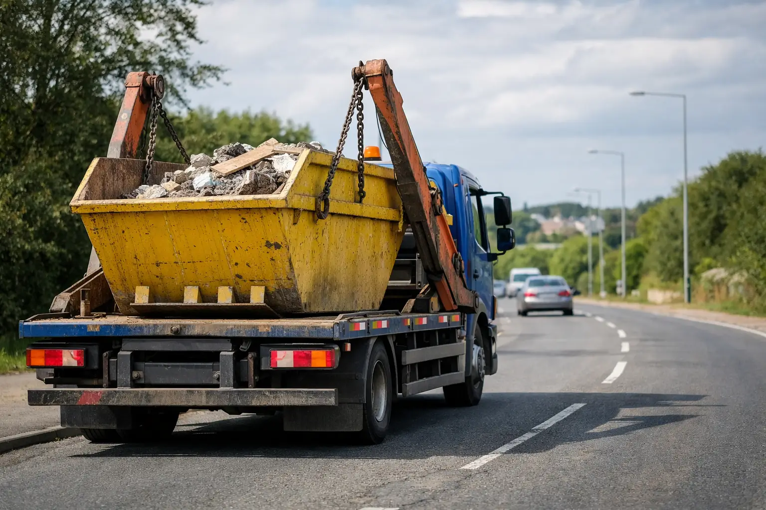 Can a Skip Go on Road? Rules Explained