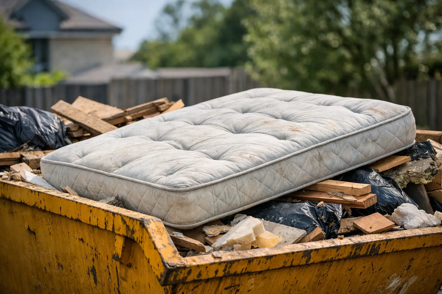 Can Mattresses Go in Skips? What to Know