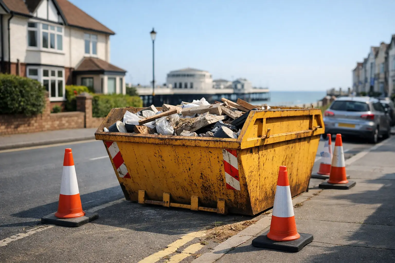 Do I Need a Skip Permit in Worthing?