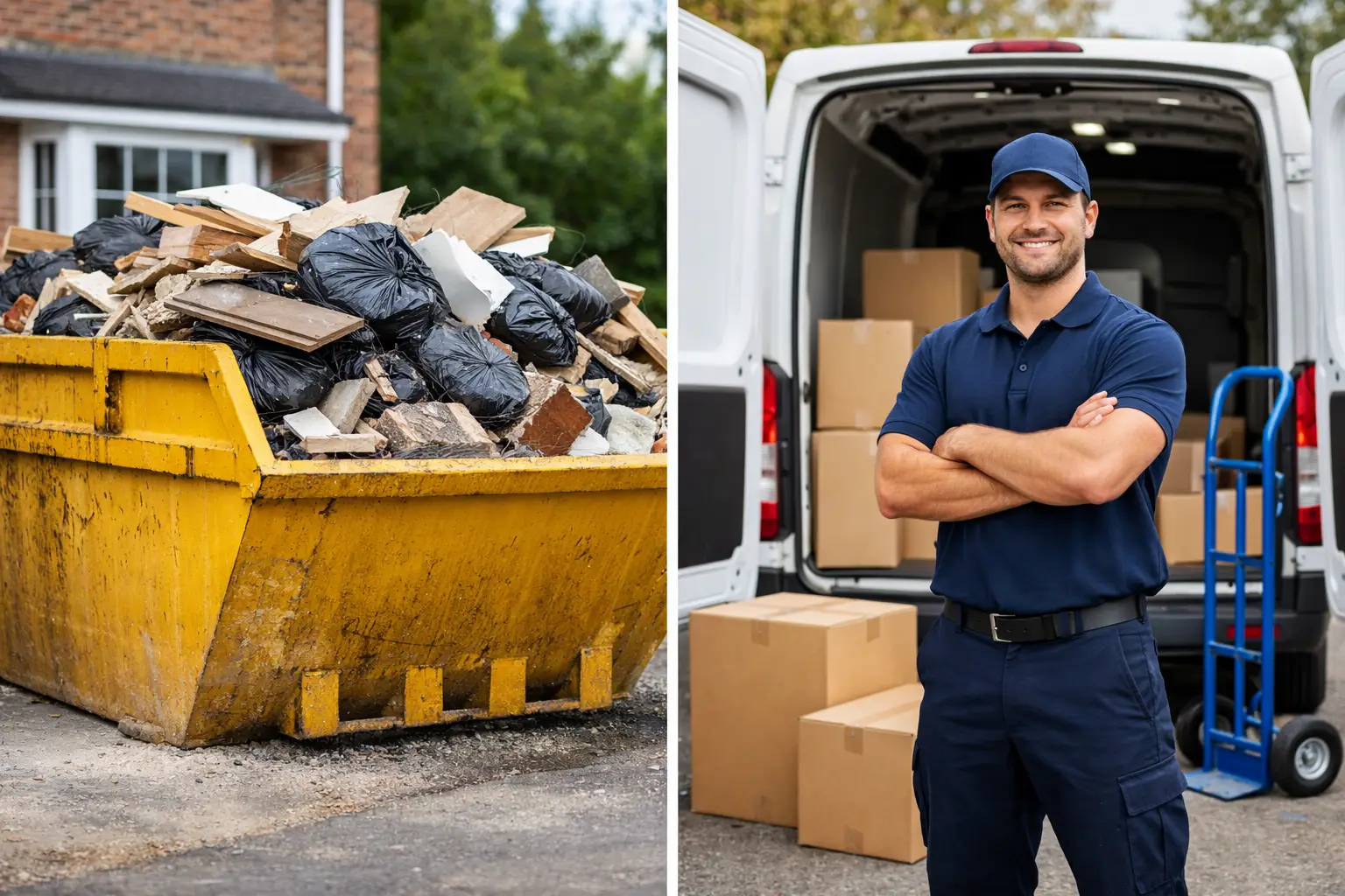 Skip Hire vs Man and Van: Which Is Better?