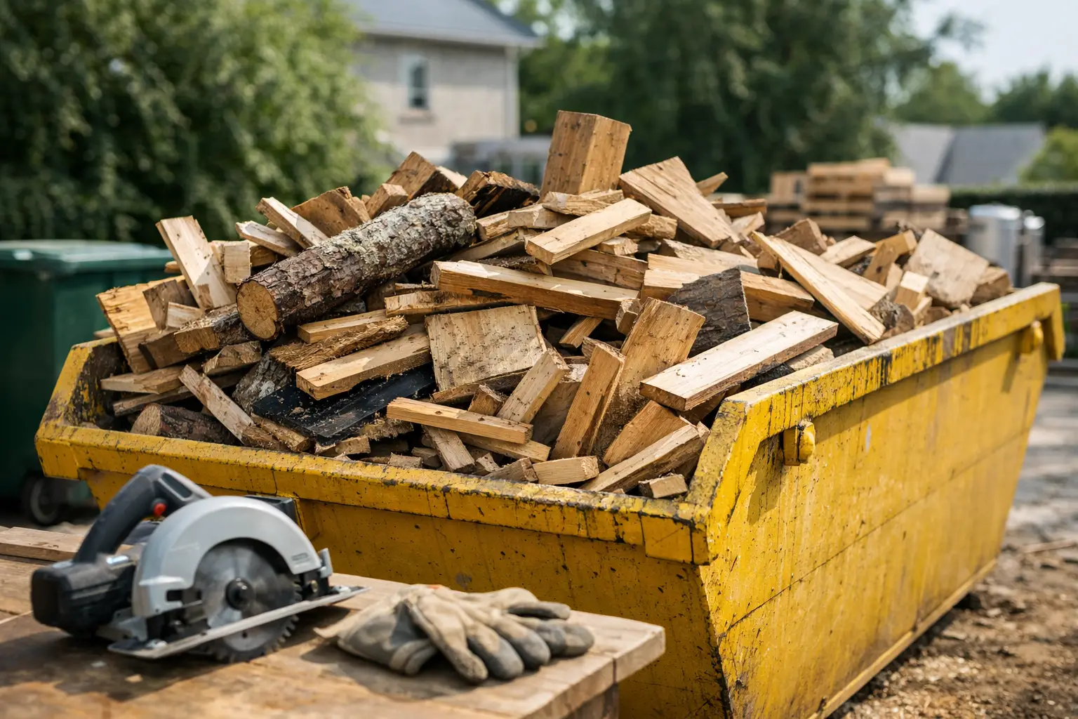 Can You Put Wood in a Skip? What You Need to Know
