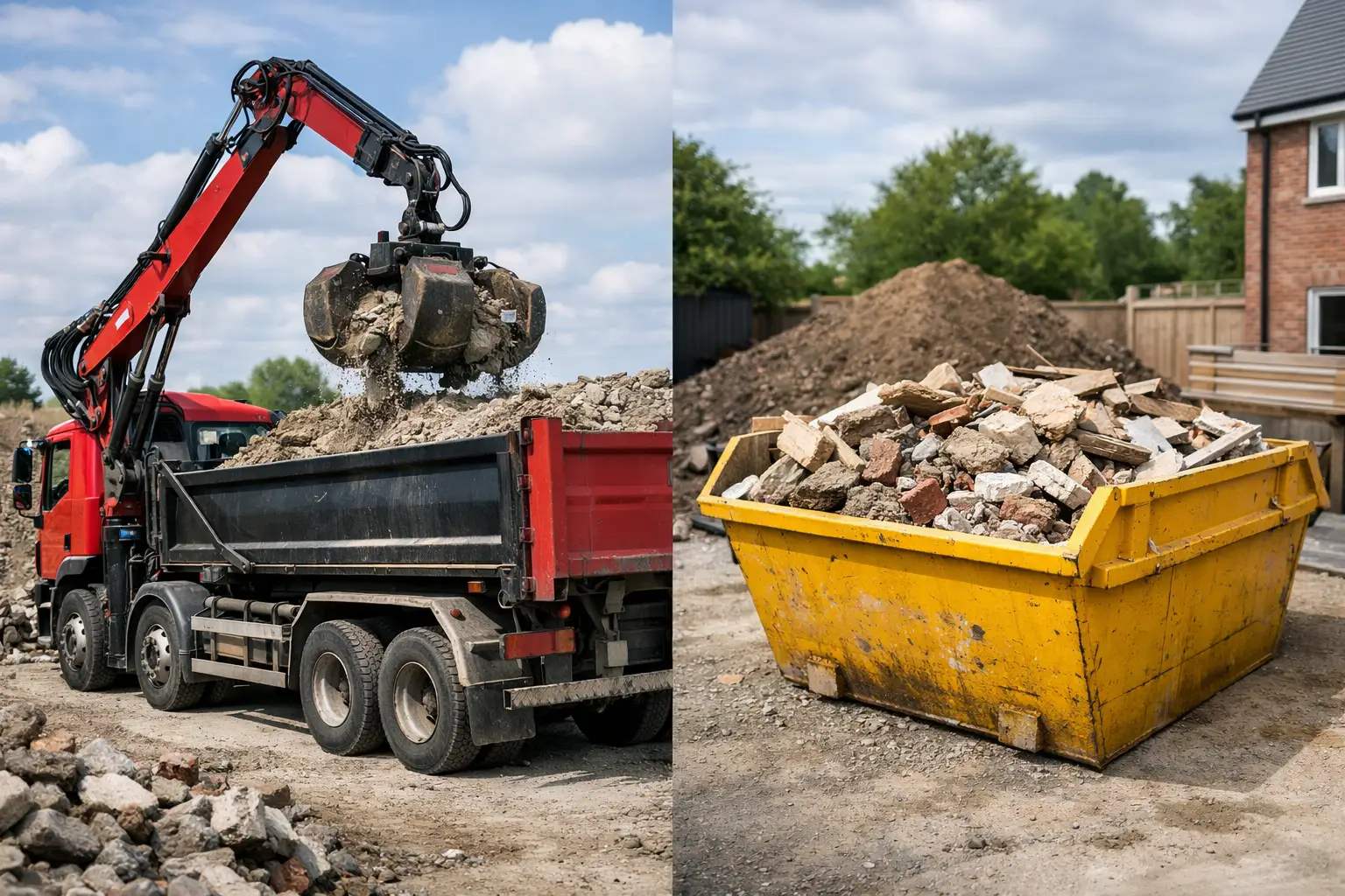 Grab Lorry or Skip Hire: Which Suits You?