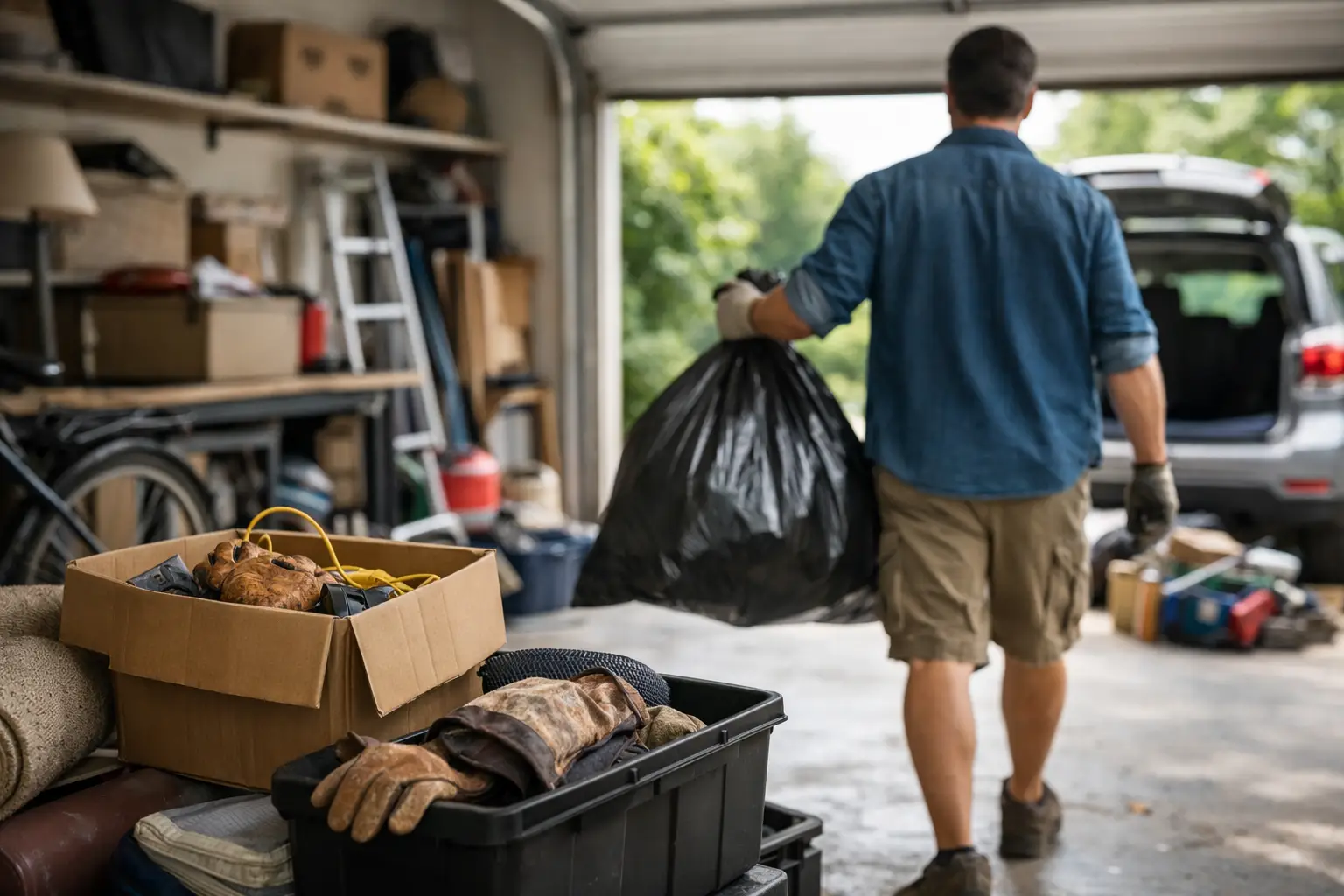 How to Clear a Garage Without the Hassle