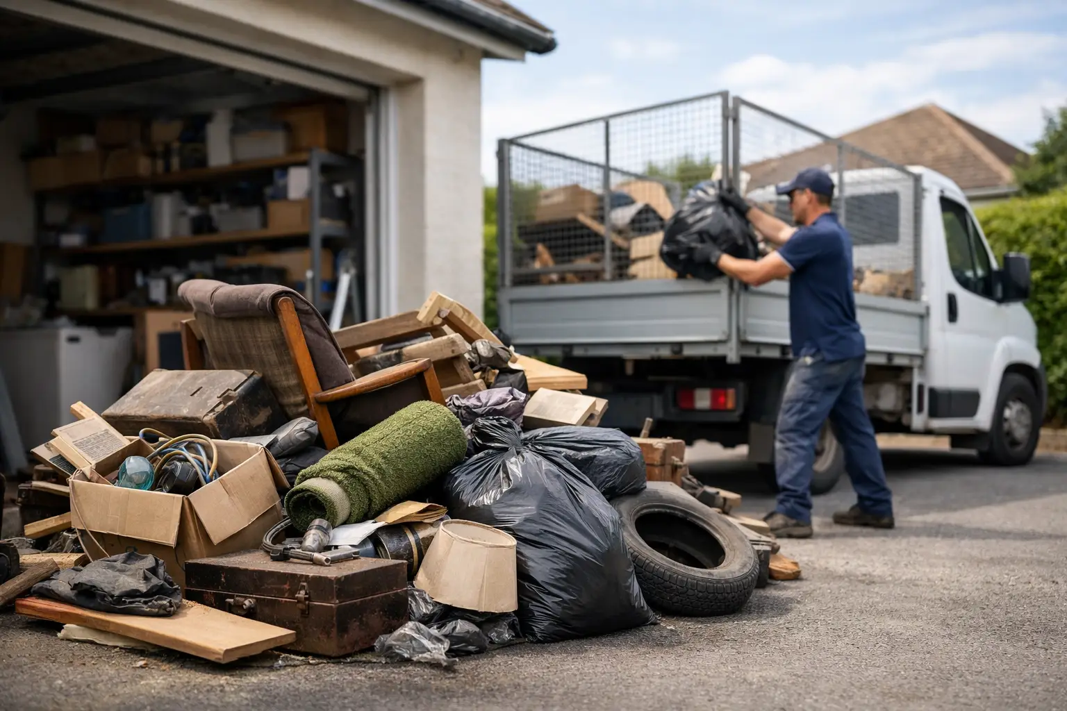 Garage Waste Removal Made Simple in Worthing