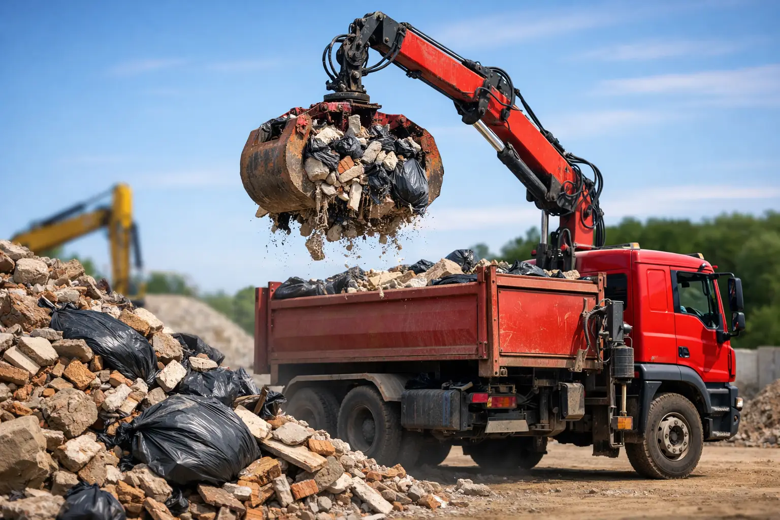 Grab Hire Worthing for Fast Waste Removal