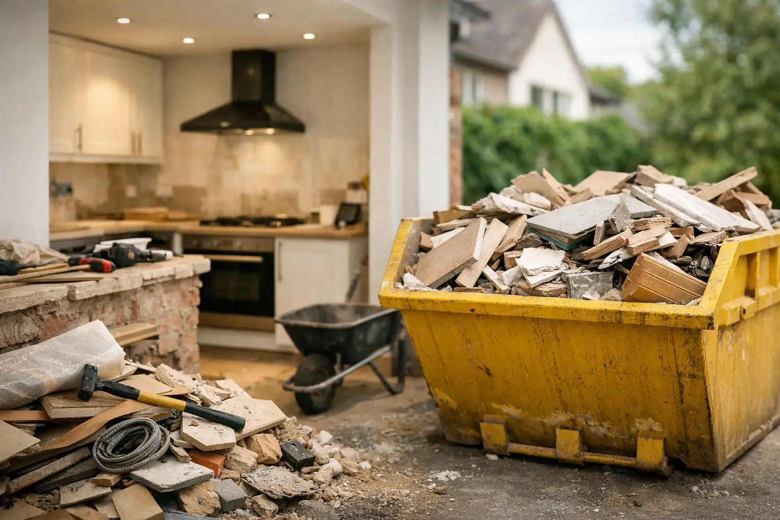 Kitchen Renovation Skip Hire Made Simple