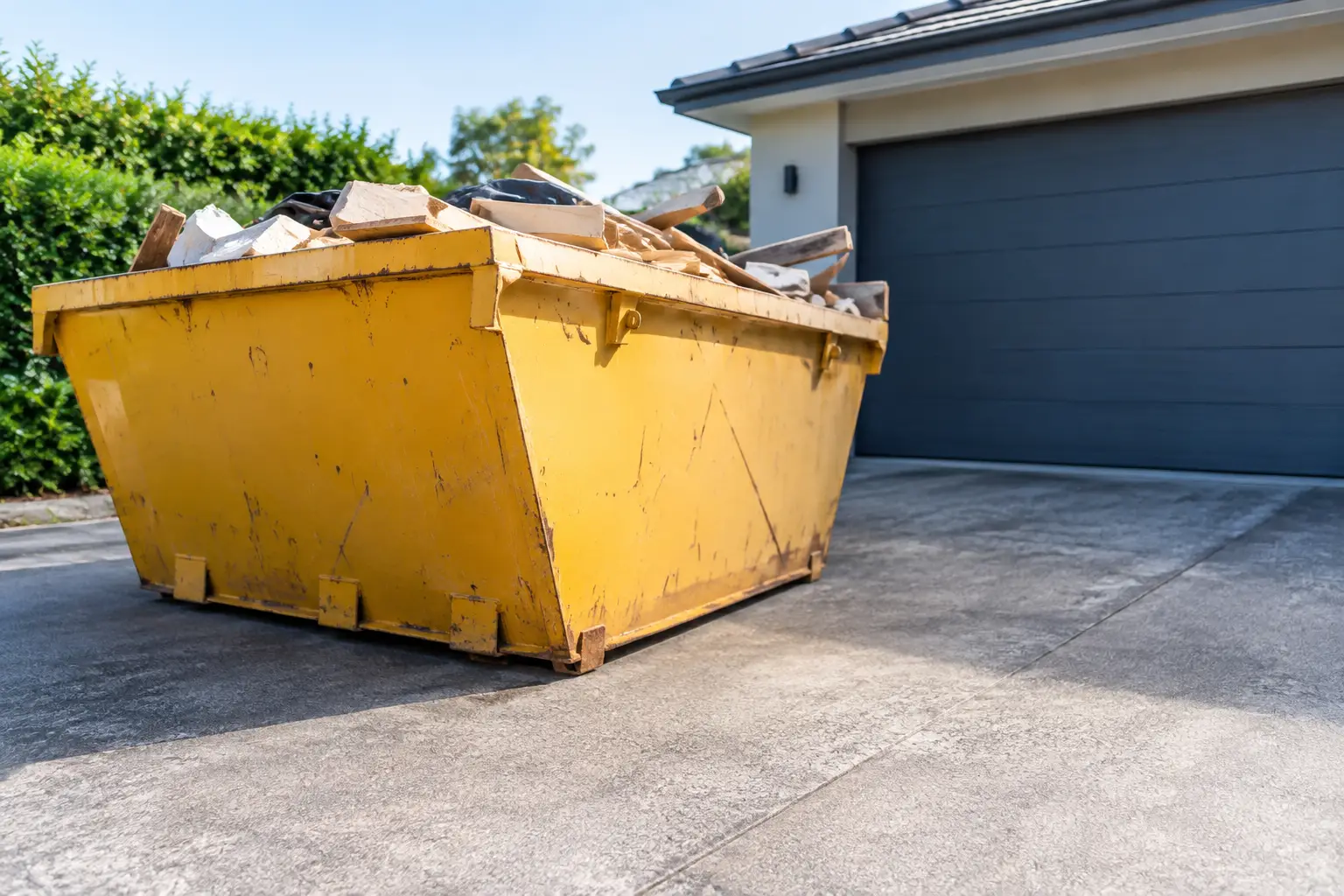 Do Skips Damage Driveways? What You Need to Know