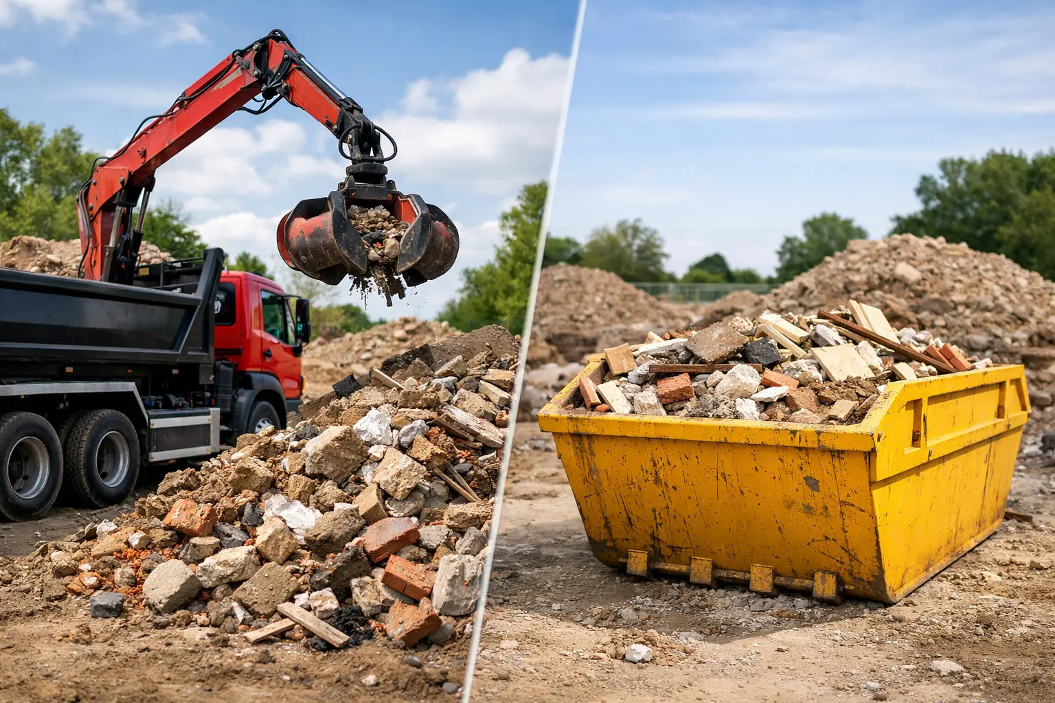 Grab Hire vs Skip: Which Is Best for Your Waste?