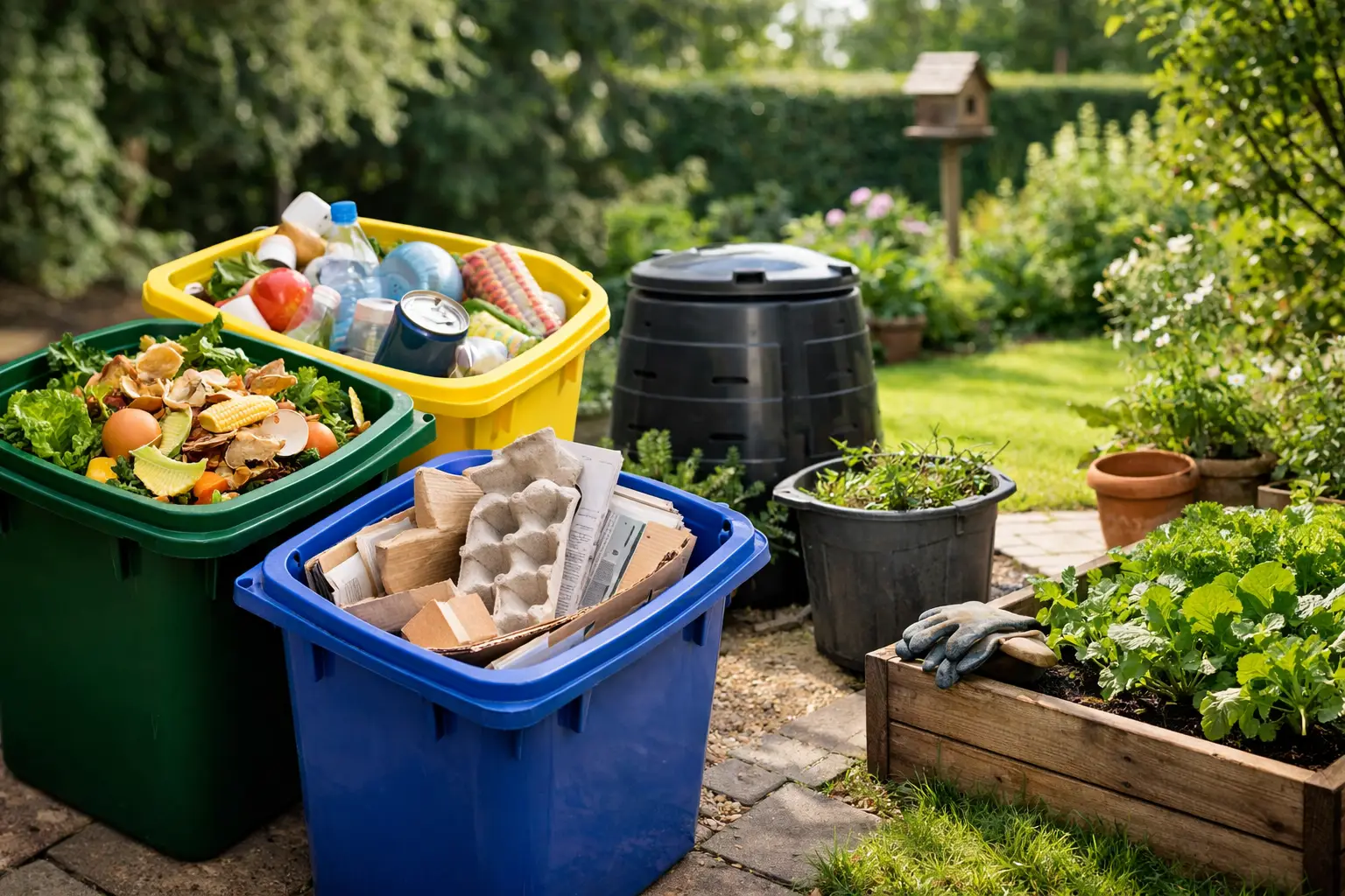 Waste Recycling for Clearer Homes and Gardens
